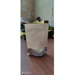 8 x 12 Kraft Paper Standup Pouch with Zipper (1000 Pcs)